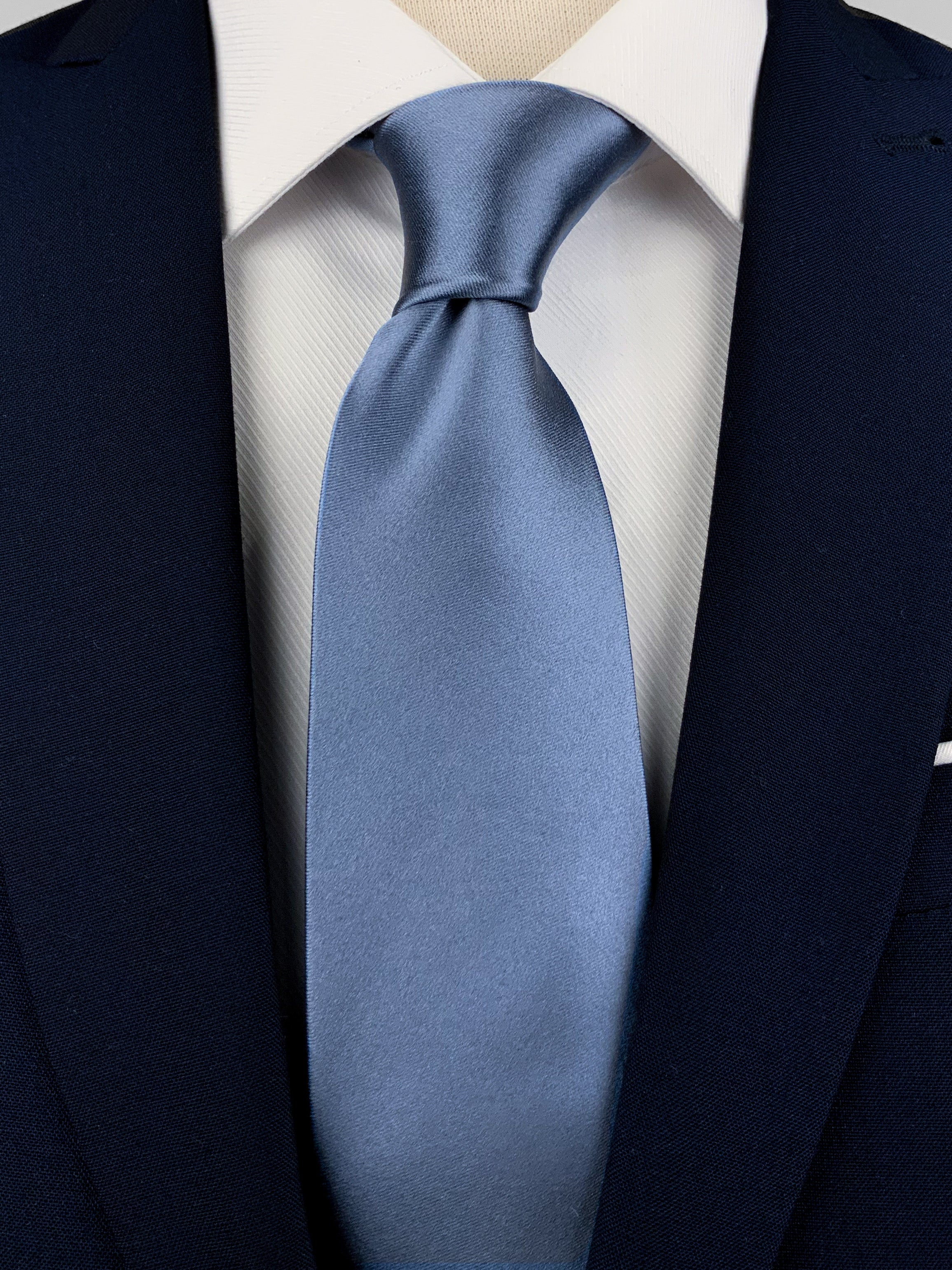blue dress shirt blue tie The Art of Pairing Ties and Shirts: A Dandy & Son Guide