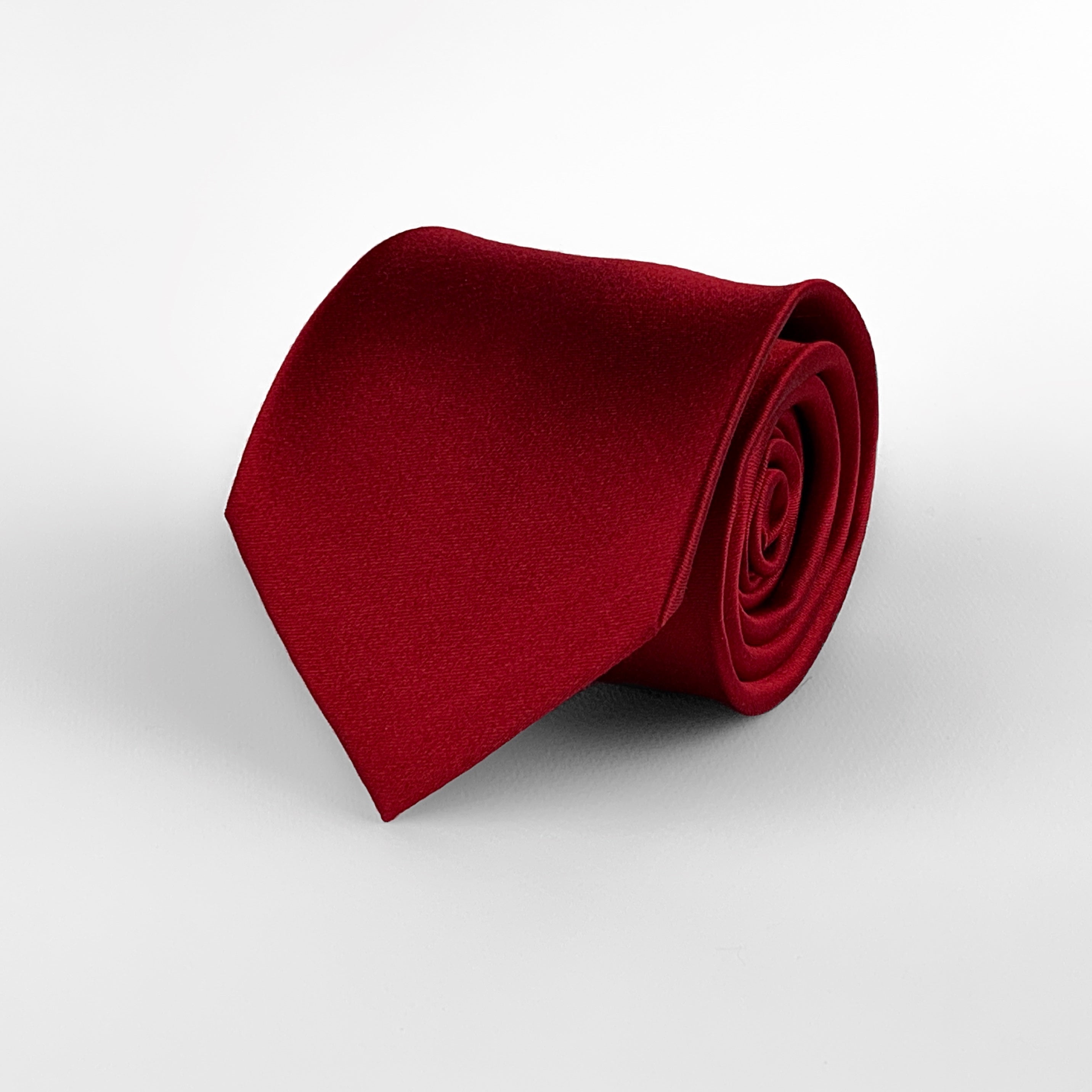 Optical Texas Silk Tie - Red